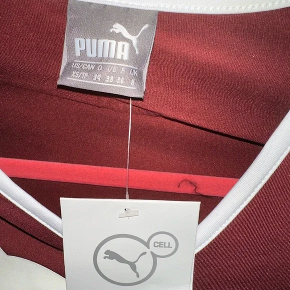 Puma Burgundy crop top - XS - Picture 10 of 13